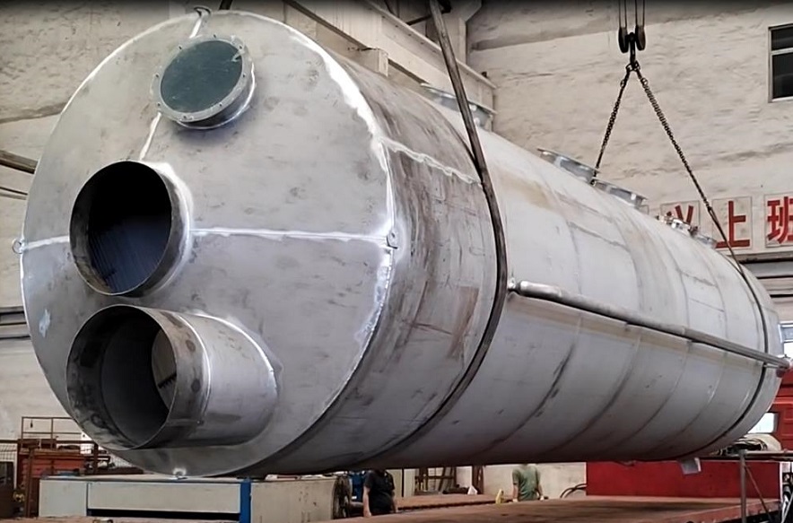 马鞍山不锈钢喷淋塔在造纸厂废气处理中的应用